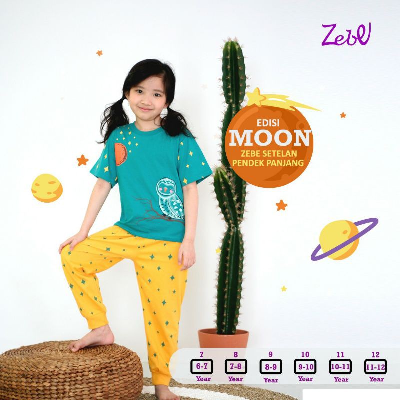 Zebe Piyama Motif Girl Edition