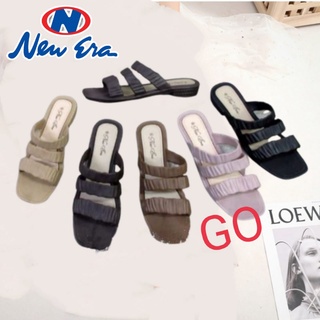 BB NEW ERA LB 10049 Sandal Wanita Kerut Ban 3 Sandal Slop Wanita Karet Sandal Wanita Casual Best Seller