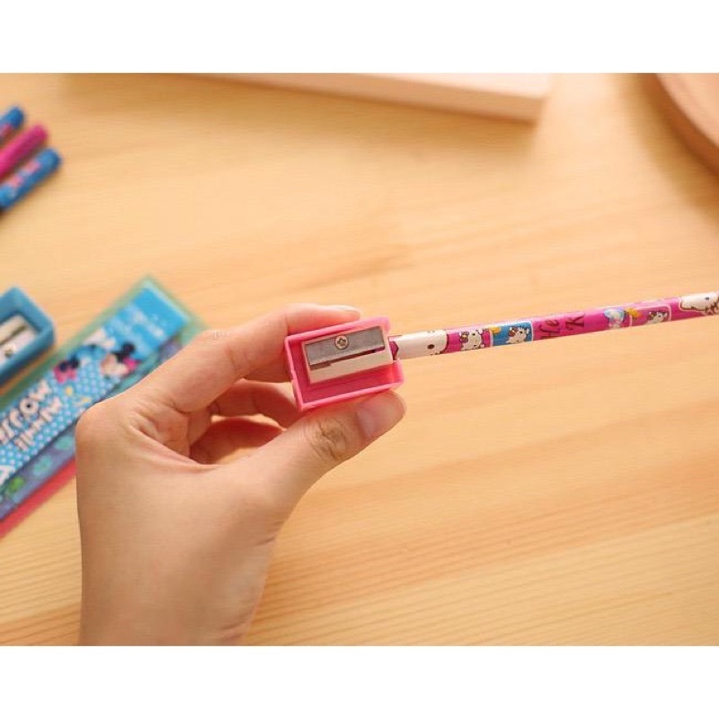 Stationery Alat Tulis set 5 in 1 Karakter Kartun Souvenir Pesta ulangtahun