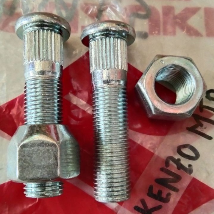 BAUT RODA CARRY EXTRA ST100 FUTURA 1.3 1.5  T120SS PANJANG 5CM DRAT 1.25 1PC