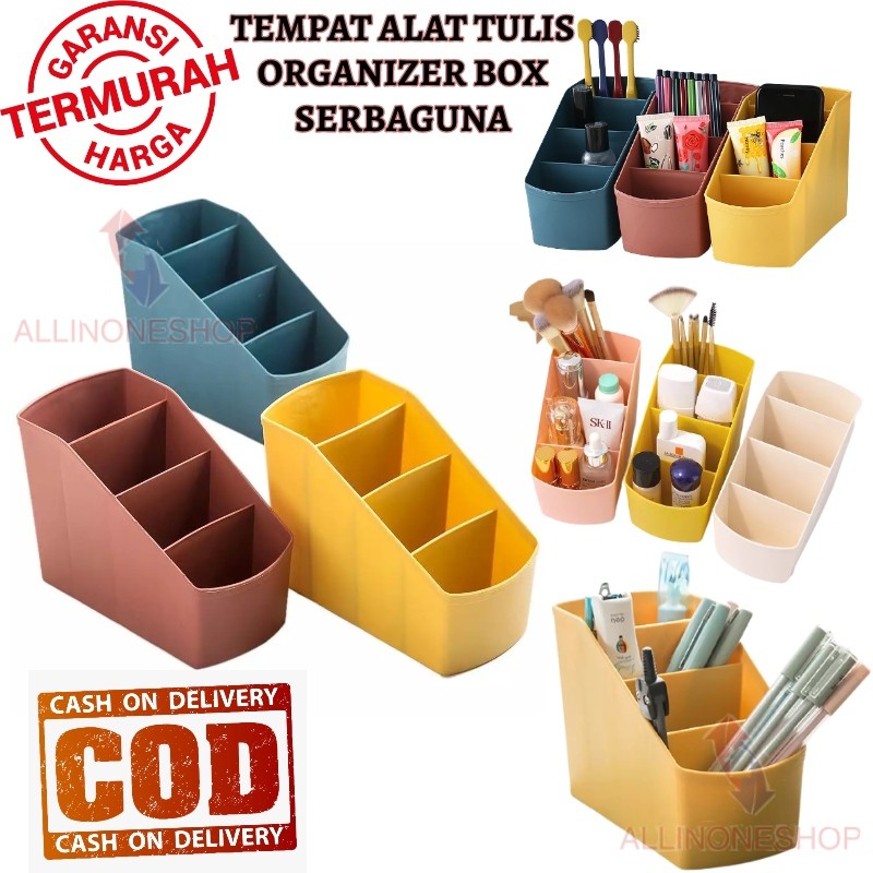 Rak Tempat Penyimpanan Pena Pensil / Kotak Pena / Organizer Box Serbaguna / Kosmetik Box