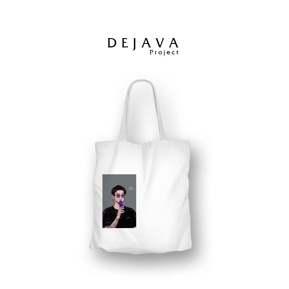 TERBARU TOTEBAG ORIGINAL DEJAVA KUALITAS TOTEBAG  KANVAS TERBAIK KOREA JUNGKOOK