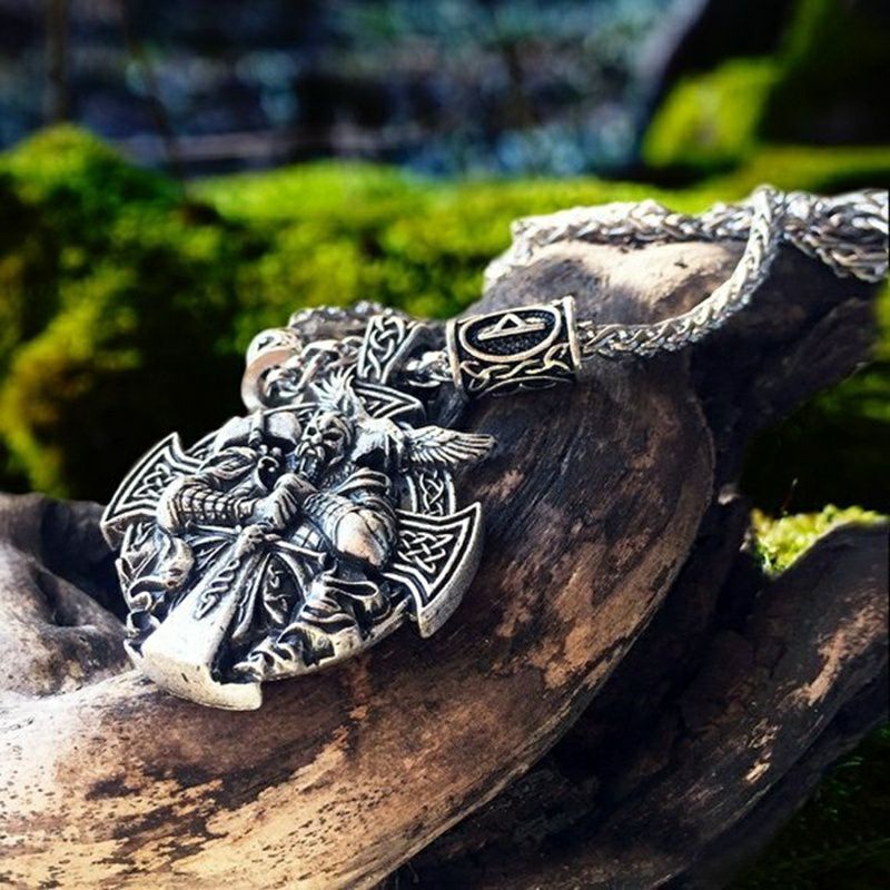 Kalung viking thor odin obral