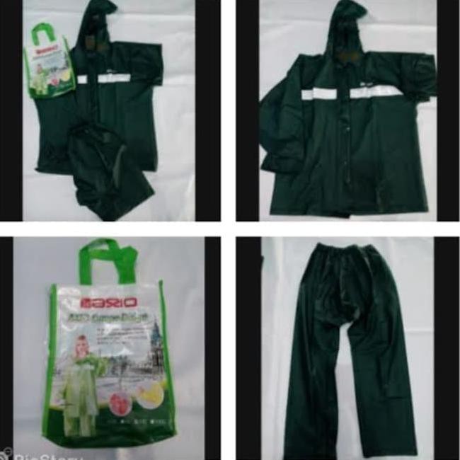 Jas Hujan Axio Karet Bahan Karet Rubber Anti Rembes