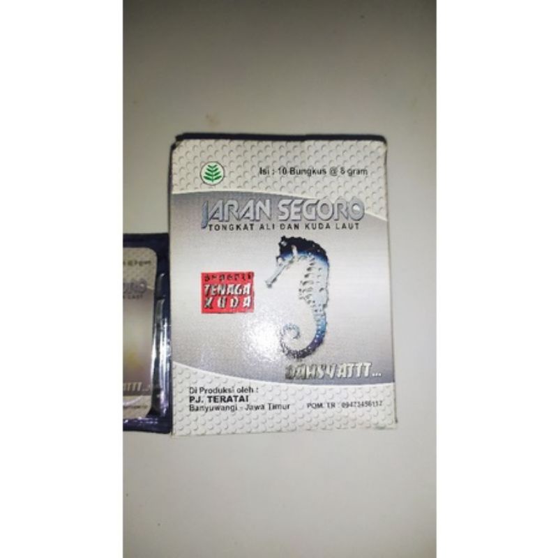 

JARAN SEGORO minuman stamina pria