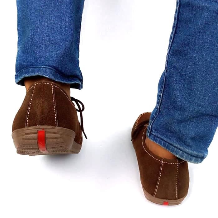Sepatu Kasual Pria Kulit Asli Rasheda 013