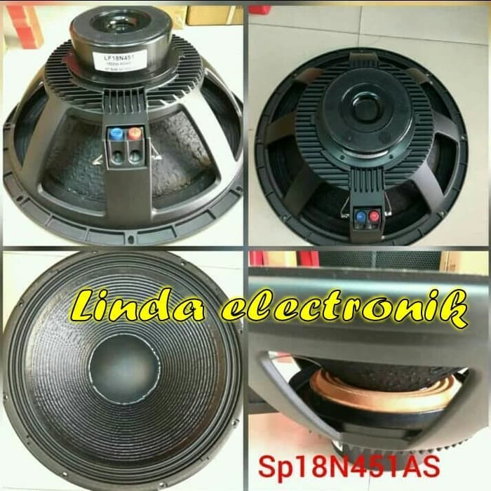 woofer Speaker audio seven 18 n451 ORYGINAL