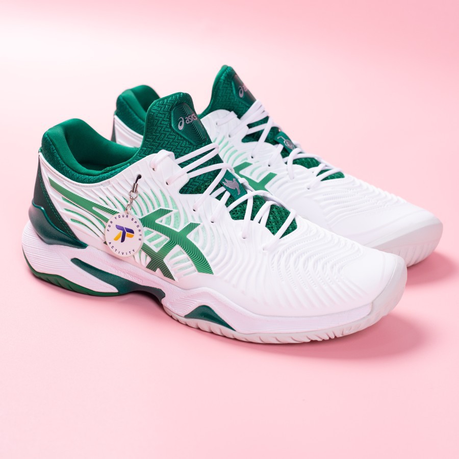 Sepatu Tenis Tennis ASICS Court FF2 FF 2 Novak Djokovic 2021 White Kal