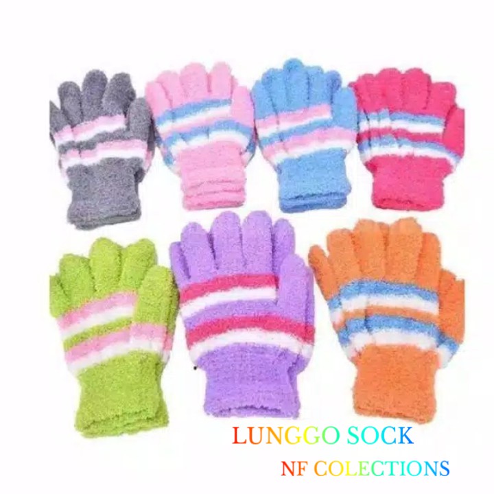 Sarung tangan Woll bulu/sarung tangan motor/sarung tangan wanita dewasa