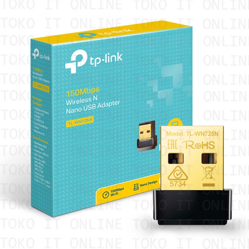 TP-LINK TL-WN725N 150MBPS WIRELLES N NANO USB ADAPTER USB WIFI WN725N