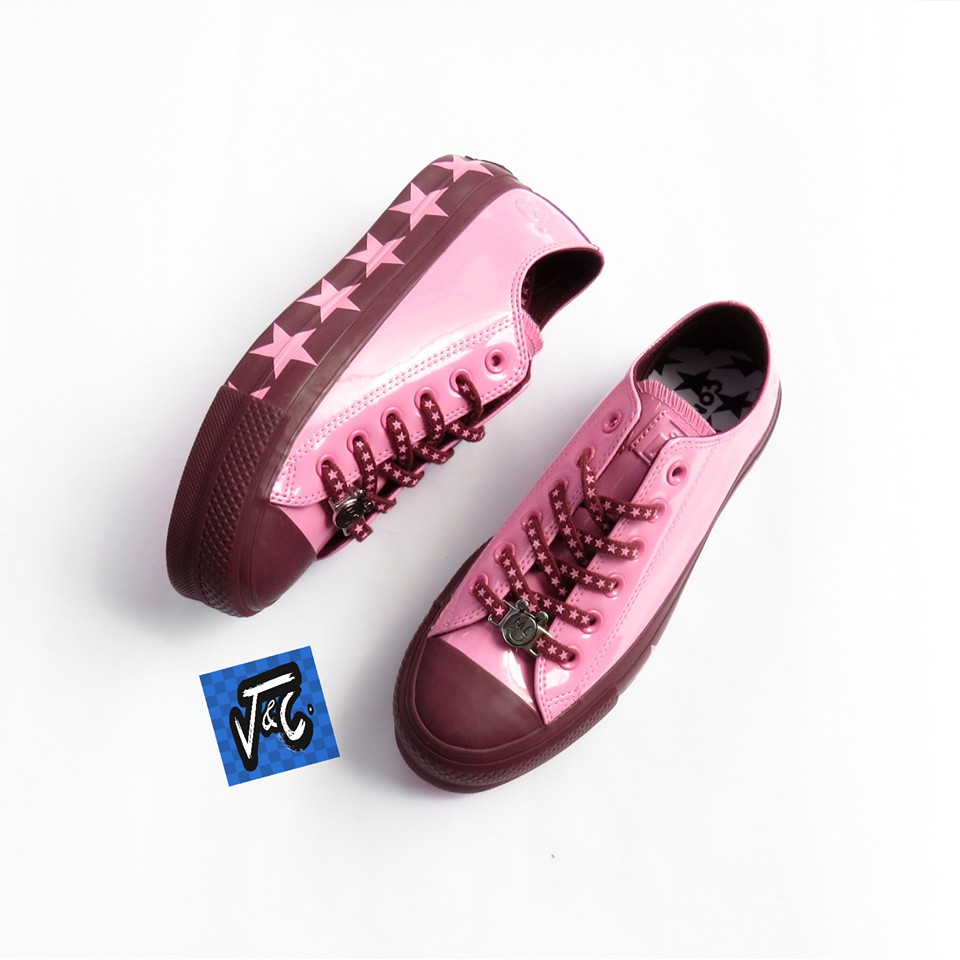SEPATU CONVERSE X MILEY CYRUS LIFT OX PINK MURAH