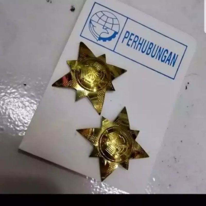 pin kerah dishub/ mata angin dishub
