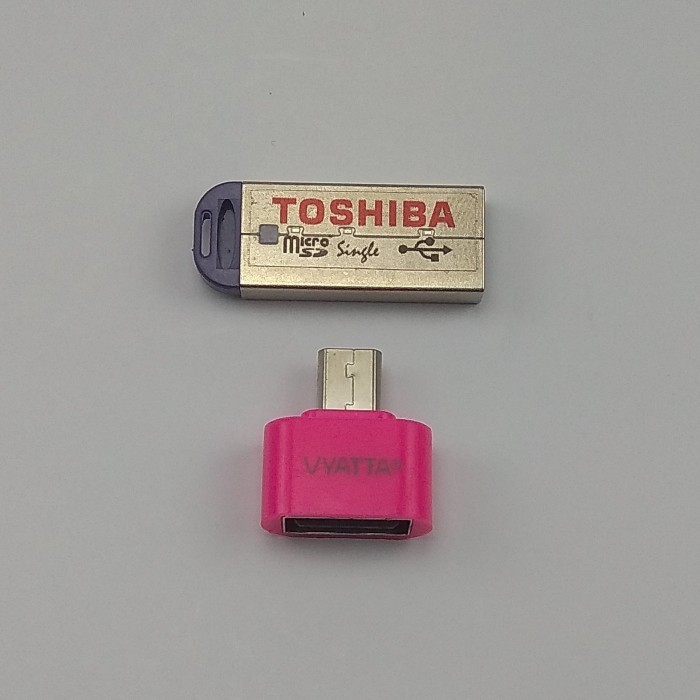Converter OTG to USB + USB Card Reader Micro SD single