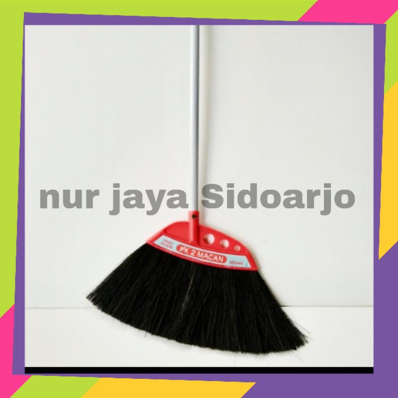 sapu ijuk  2 macan