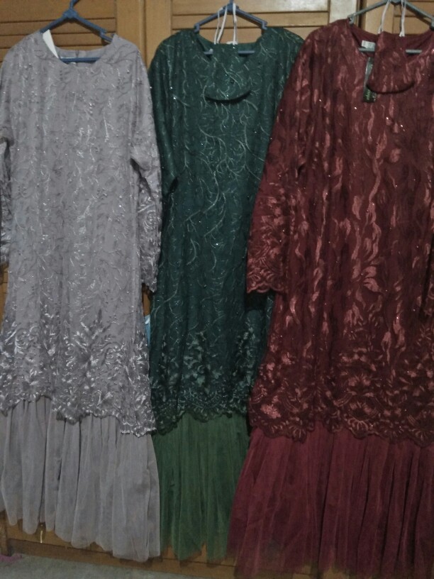 Kebaya Gamis Defana Jannah/gamis Tutu Terlaris/gamis Tutu Termurah