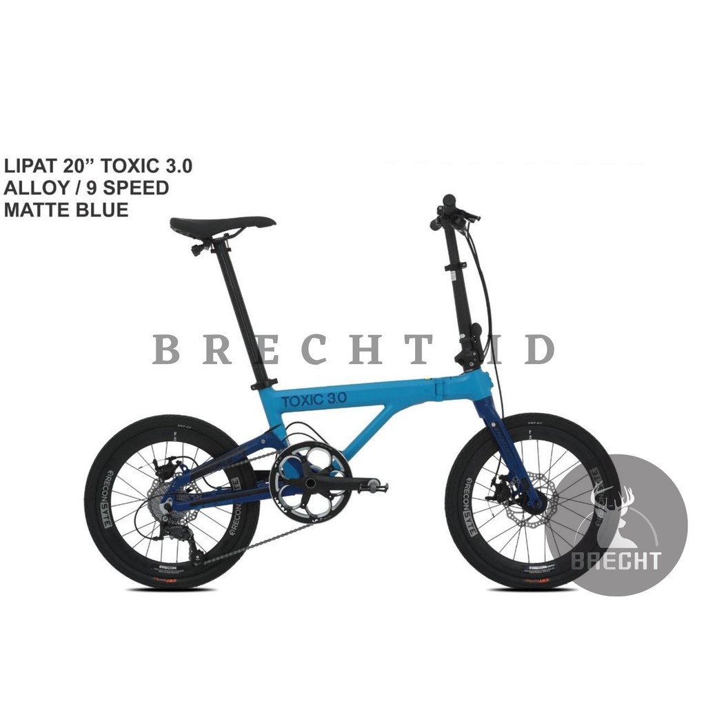 toxic 3.0 folding bike