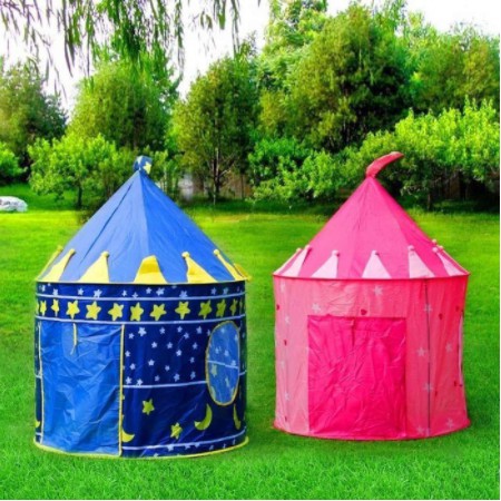 Tenda Anak Castle Kerucut / Tenda Bermain Anak Model Istana / Mainan Anak Tenda RS22