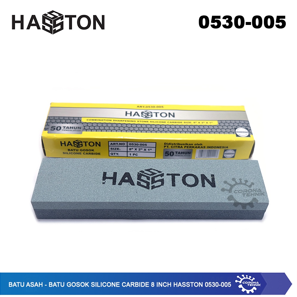 Hasston 0530-005 - Batu Asah - Batu Gosok Silicone Carbide 8 Inch