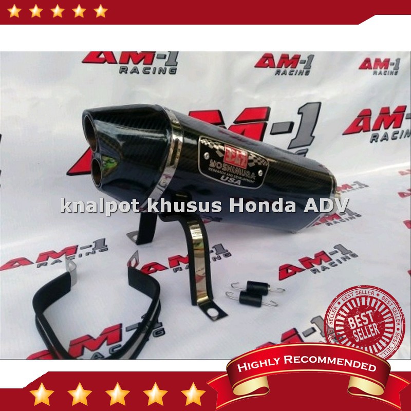 Murah Knalpot racing yoshimura r77 honda adv 150 adv150