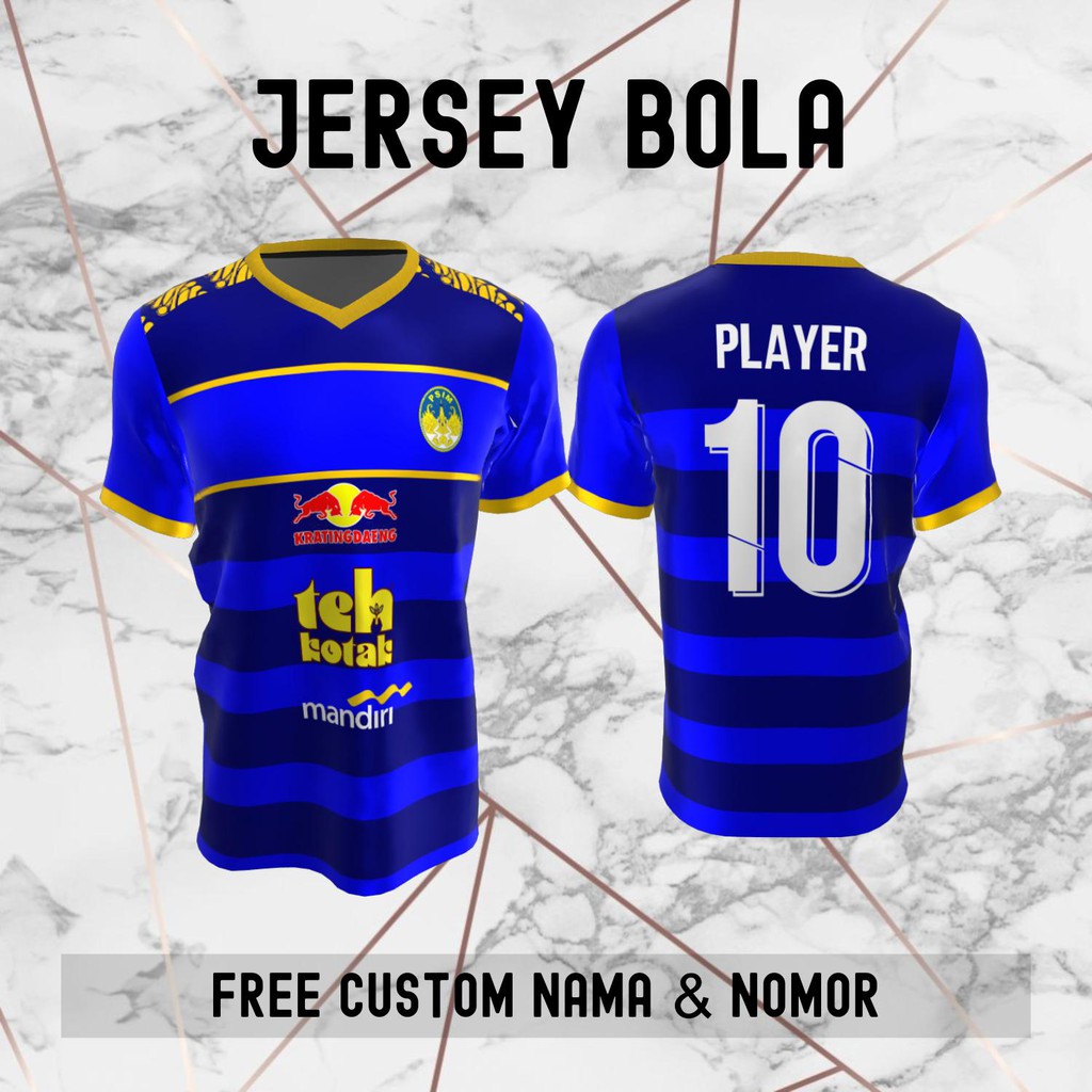 Jersey PSIM Jogja Klub Bola Baju Kaos Custom Nama dan Nomor Punggung - 229
