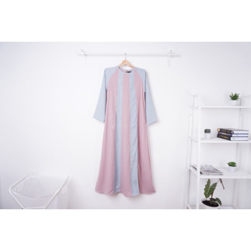 Gamis List by Rafhanah / Gamis Simple / Gamis Nyaman / Rafhanah Ori / Rafhanah