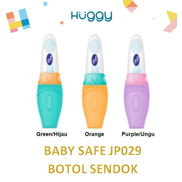 Baby Safe JP029 Botol Sendok Bottle Spoon Soft Squeeze