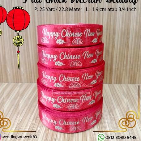 

♛ Pita Imlek Merah Sedang ➶