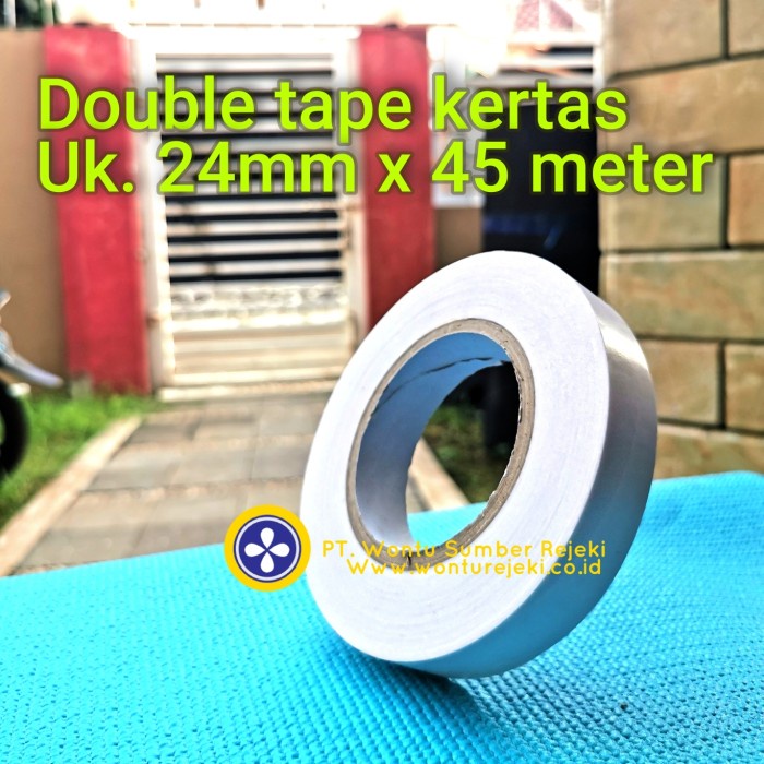 

Hemat Double Tape Kertas 24Mm X 45 M Diskon