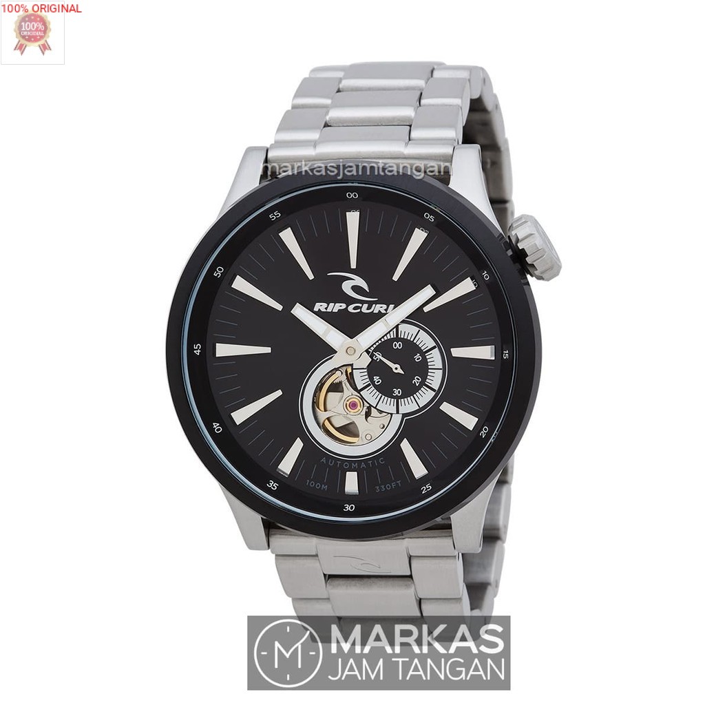 Terlaris Jam Tangan Pria RIP CURL Recon XL Automatic S.Steel Men Watch ORIGINAL