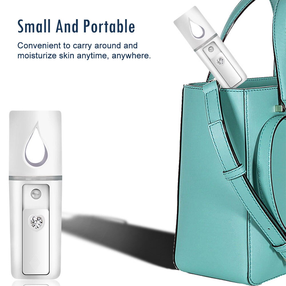 Salorie Nano Mist Sprayer Pembersih Pori-Pori Wajah Rechargeable D-003