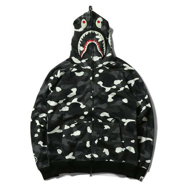 glow in the dark bape jacket