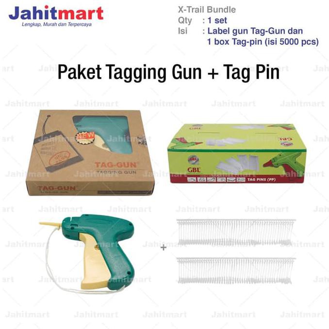 

BEST SELLER PAKET TEMBAKAN TAG GUN "KOREA" + ISI 5.000 PCS TAG PIN (ARROW PIN)