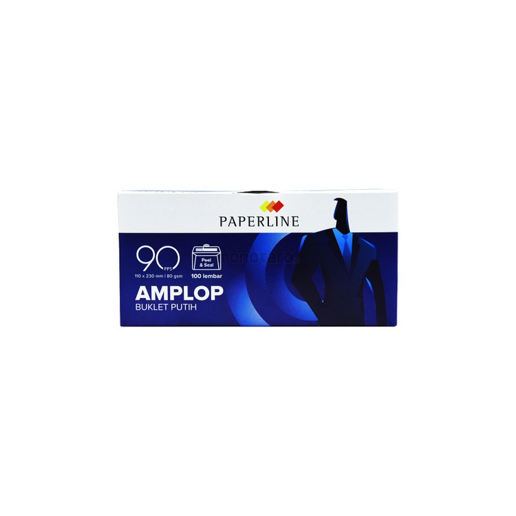 

Amplop Paperline 90 / Amplop putih panjang / Amplop polos Paperline