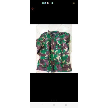 jaket loreng TNI AD
