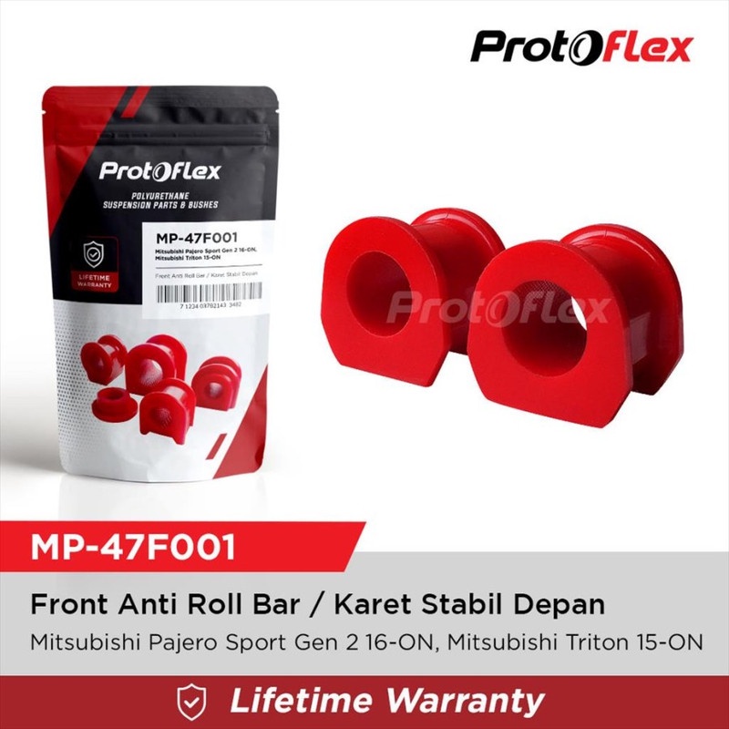 Protoflex Karet Stabil Depan All New Pajero Sport 16-ON Triton 15-ON