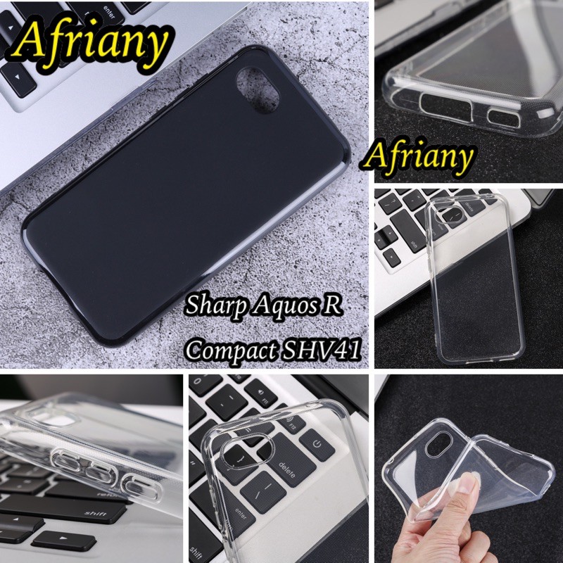 Sharp Aquos V R2 R3 Sense 4 Plus Zero 2 R Compact  Ultra-Thin Soft Case Casing Cover