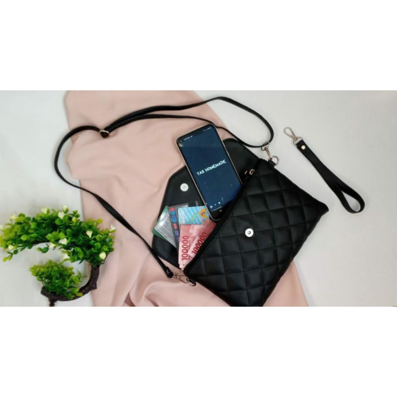 TAS WANITA SINTETIS/CLUTCH 2IN1/TAS2IN1 PREMIUM