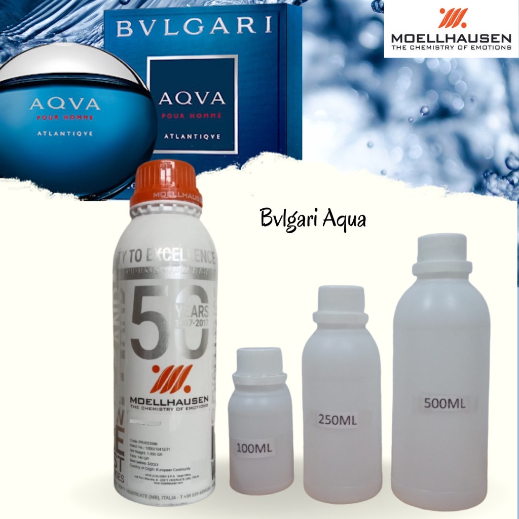Bibit Parfum Murni Bvlgari Aqua-Bvlgari by Moellhausen Italy