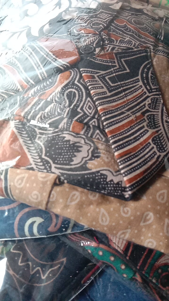 Tunik Zipper Batik Atasan Batik Solo Batik Pekalongan Baju Batik Wanita Td 089