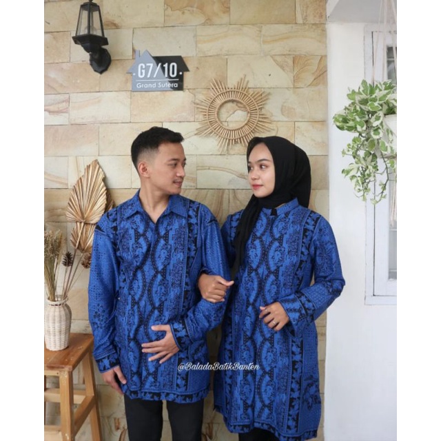 Jual Baju Batik Baduy Banten Motif Kipas Untuk Cowok Cewek Shopee