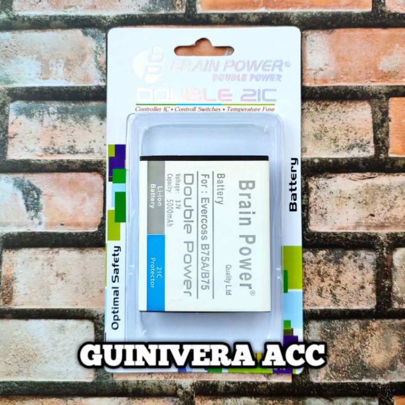 BATRE BATERAI EVERCOSS B75A/B75 / BATTERY / EVERCOSS B75 B75A