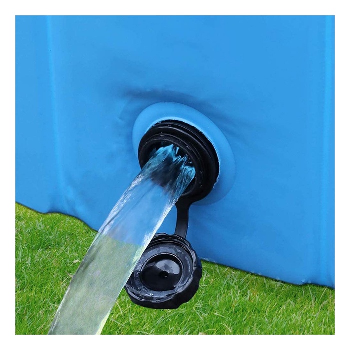 Kolam Renang Lipat Bak Air Perawatan Mandi Hewan Peliharaan Anjing Kucing Grooming Hewan