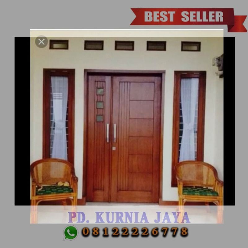 Pintu utama minimalis