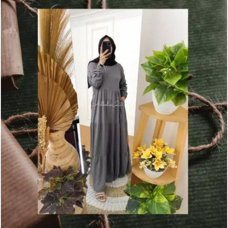 GAMIS POLOS ORI RAYON GAMIS TERLARIS 2021 KEKINIAN