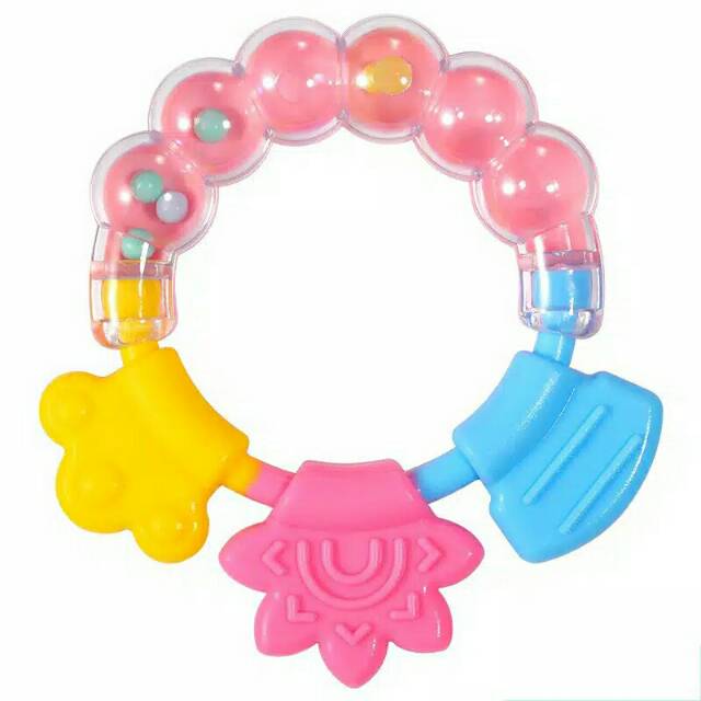 Teether Gigitan Bayi dan Kerincing impor