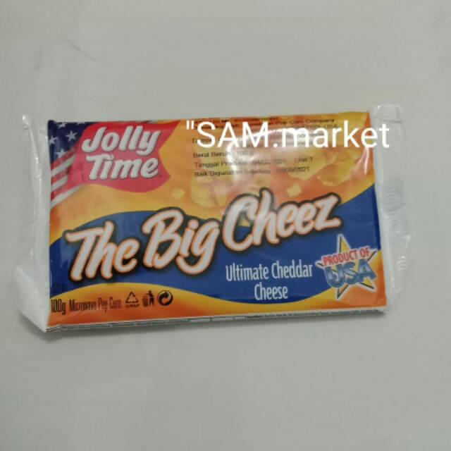 

Jolly time mircowave popcorn-The Big Cheez