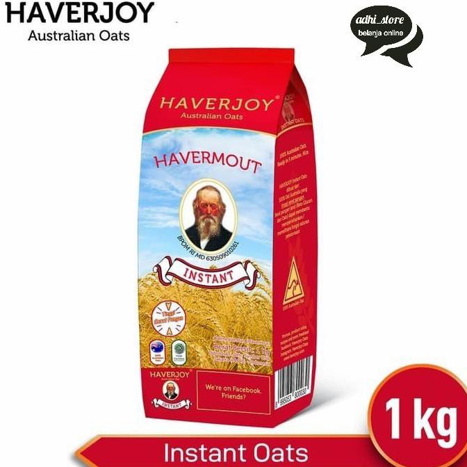 

SEDAP Haverjoy havermout instan oatmeal 1000gr RASA MANTAP