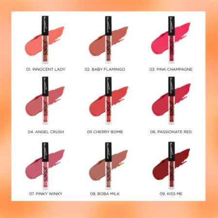 ★ BB ★  SALSA Dynamatte Lip Cream - Matte Lip Cream