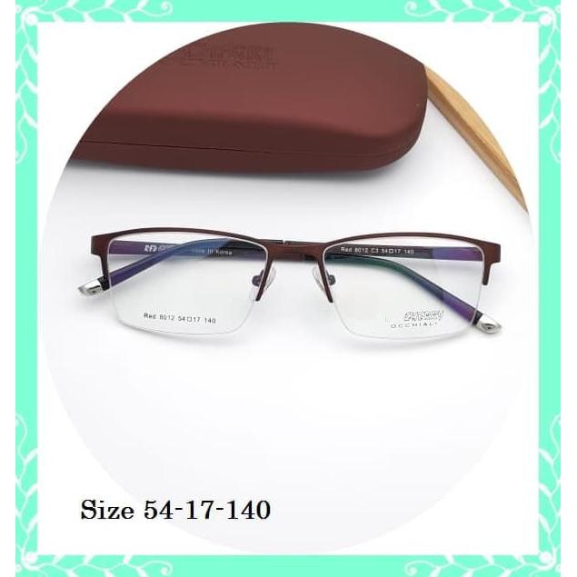 Frame kacamata Pria Fashion / kacamata Red Cherry Q-3080 Super