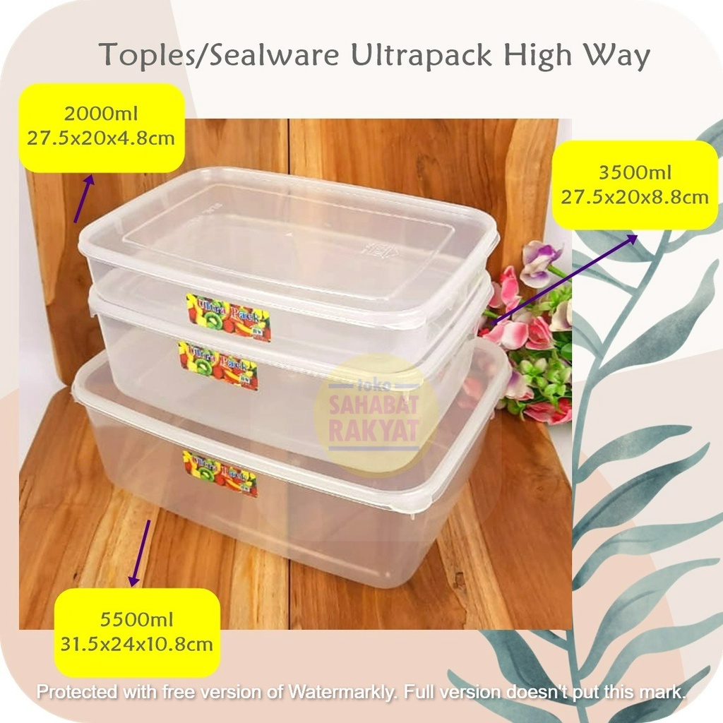 Toples Sealware/Toples Donat Ultrapack